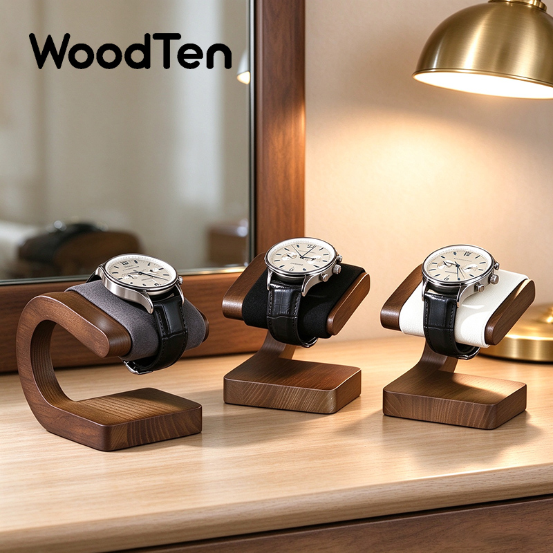 Jewelry And Watches Inc - Suporte de Exibição de Relógios WoodTen