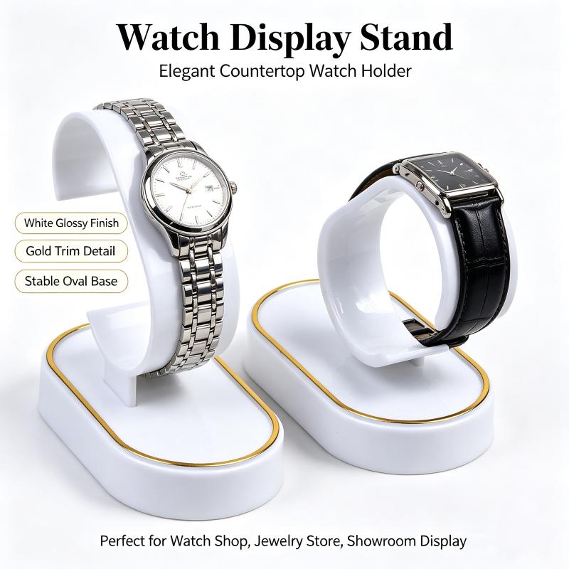 2/4 peças de suportes para exi - Jewelry And Watches Inc avaliação e preço