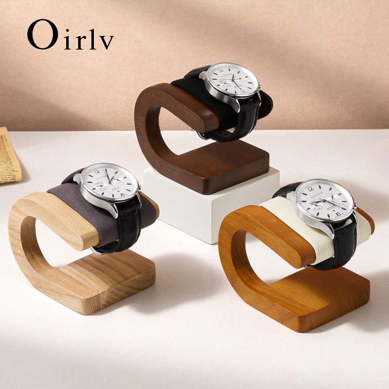 Suporte de relógio em madeira  - Jewelry And Watches Inc avaliação e preço